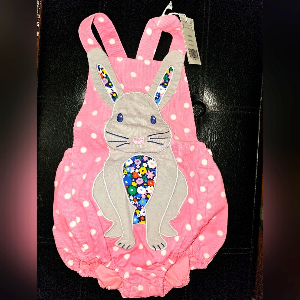 NWT Boden Pink Lemonade Bunny Bubble